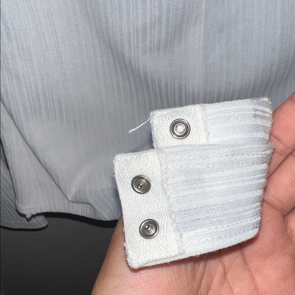 Astr White Cut-Out Long Sleeve Bodysuit - Picture 5 of 5